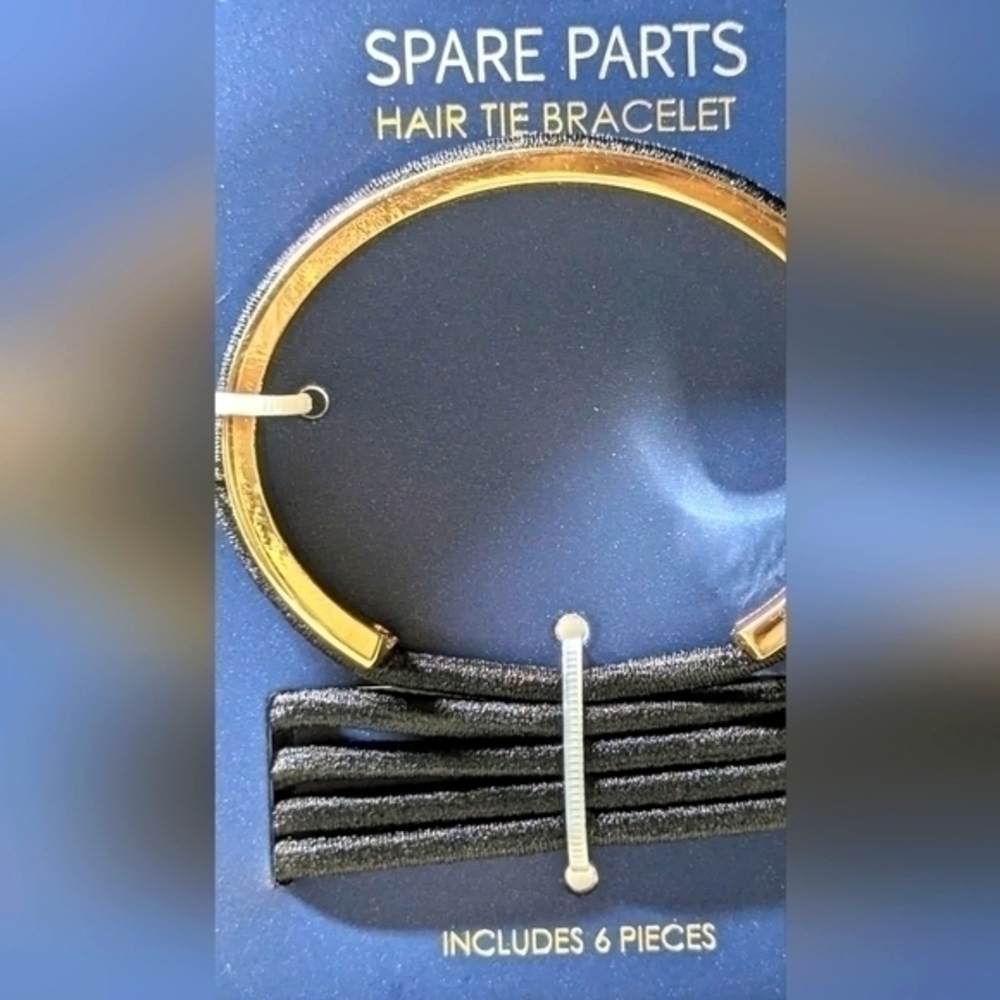 Mixit Spare Parts Hair Bracelet. 6 pieces. Black